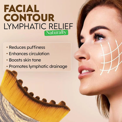 Lyra Lymphatic Contour Face Brush
