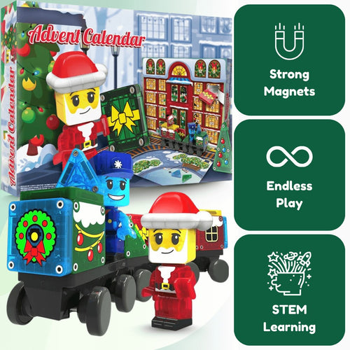 Lyra™ Magnetic Building Tiles Advent Calendar