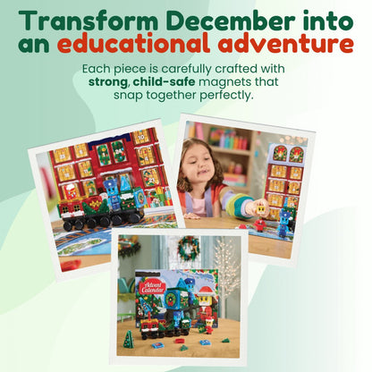 Lyra™ Magnetic Building Tiles Advent Calendar