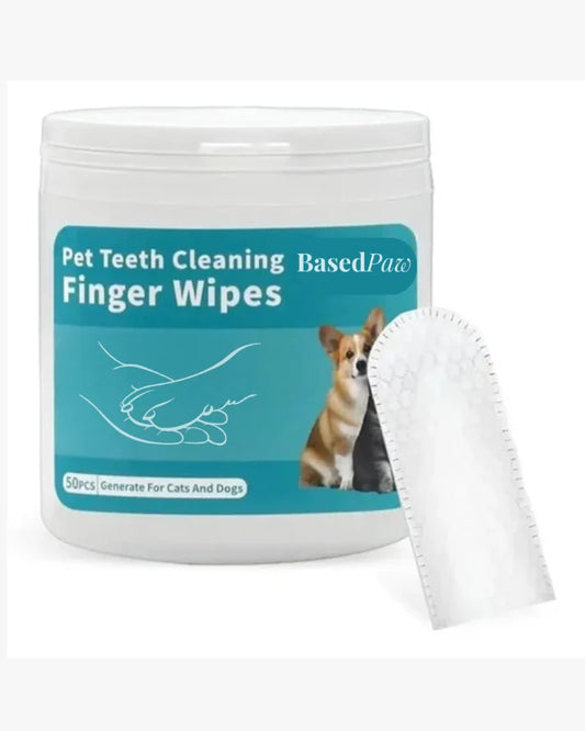 Pet Finger Dental Wipes